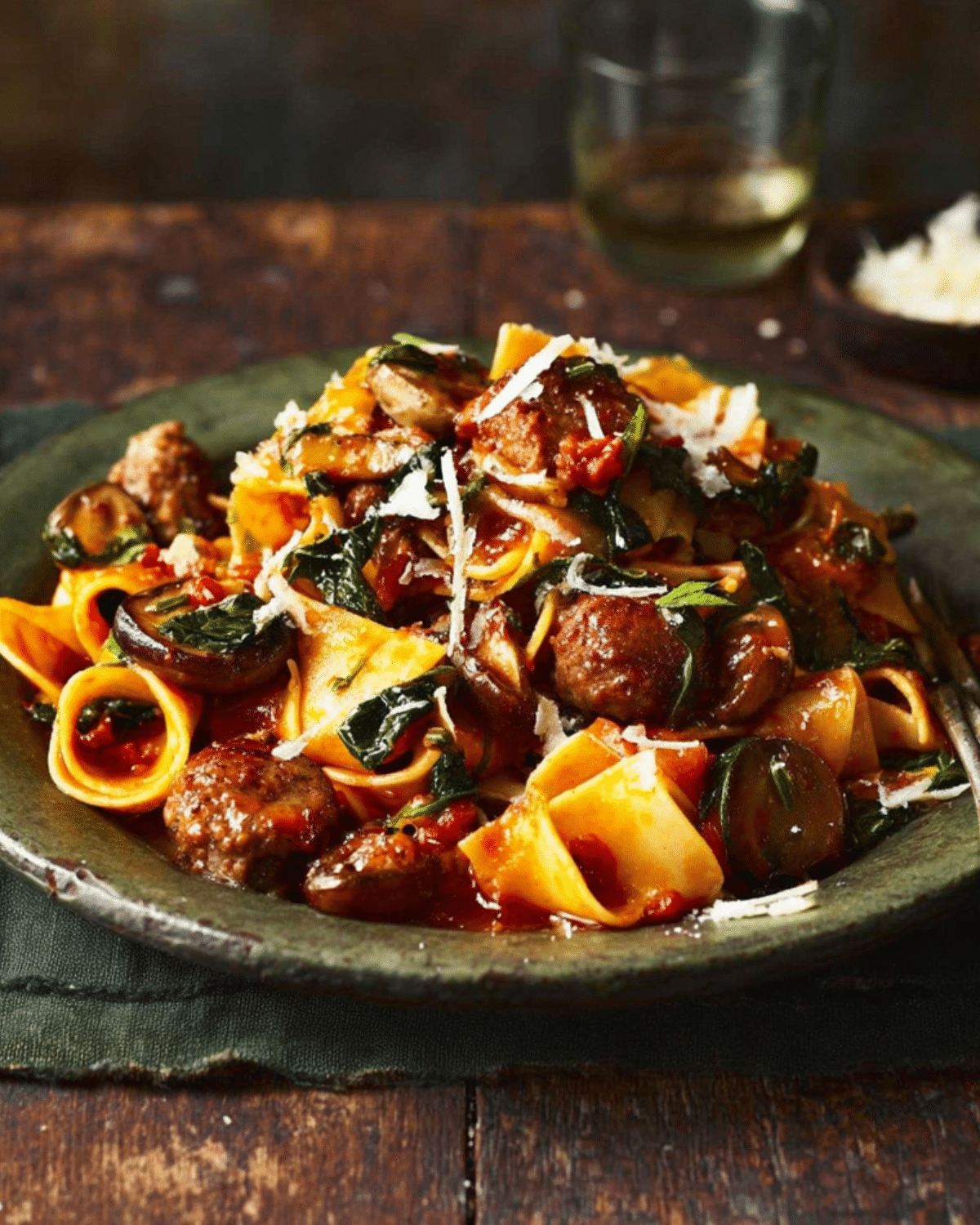 Italian Sausage & Chestnut Pasta – The Best Cozy Fall Dinner
